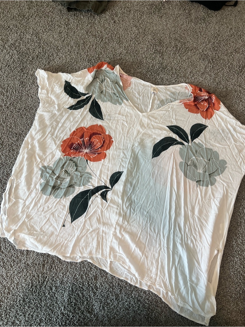Floral Swim Cover